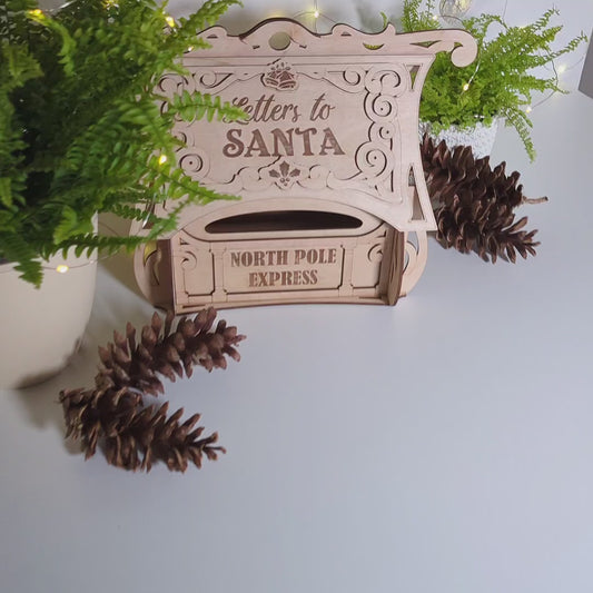 Mailbox for Santa Claus - Laser Cut File SVG & DXF