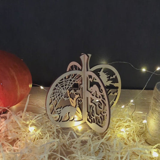 Average Pumpkin - Laser Cut File SVG & DXF
