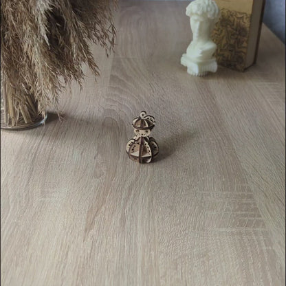 Halloween Cat in the Pumpkin Ornament