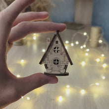 Load and play video in Gallery viewer, Christmas House Ornament
