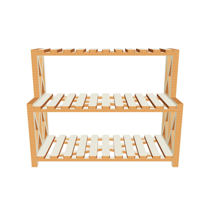 Farmhouse style Tiered Tray