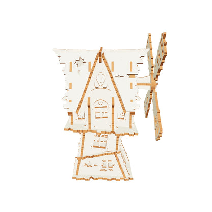 Abandoned Halloween Windmill