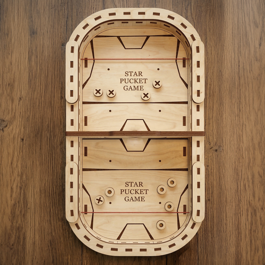 Juego Pucket - Archivo de corte láser SVG y DXF