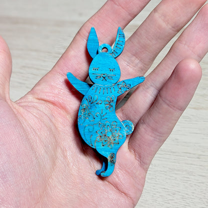 Easter Bunny Ornaments - Set of 5