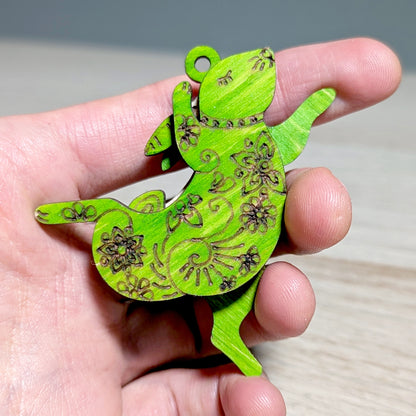 Easter Bunny Ornaments - Set of 5