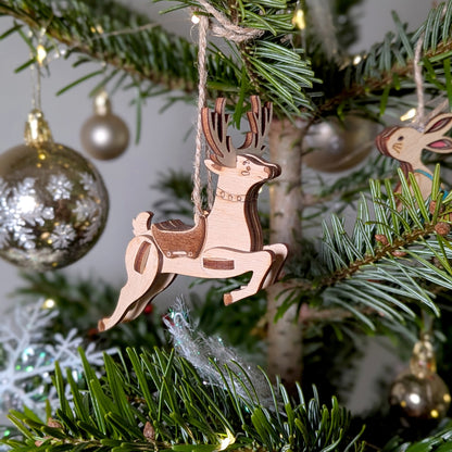 Reindeer Christmas Ornament