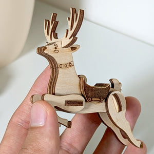 Reindeer Christmas Ornament