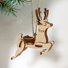 Load image into Gallery viewer, Reindeer Christmas Ornament
