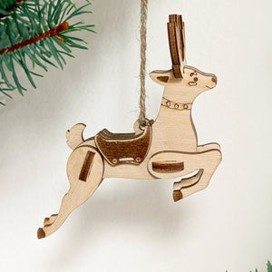 Reindeer Christmas Ornament