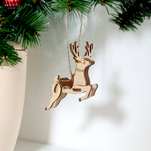 Reindeer Christmas Ornament