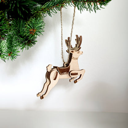 Reindeer Christmas Ornament