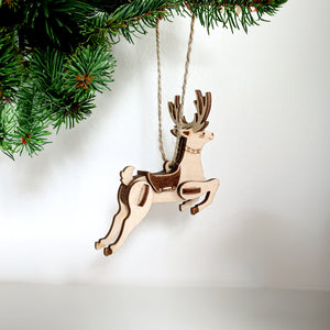 Reindeer Christmas Ornament