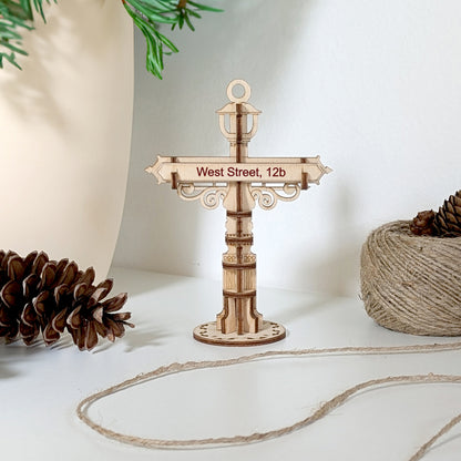 Custom Road Sign Ornament