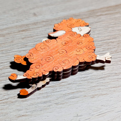 Easter Sheep Ornament - Set of 5