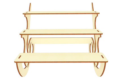 Display Stand with 3 tiers