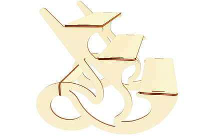 Display Stand with 3 tiers