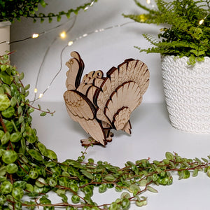 Turkey Bird Ornament