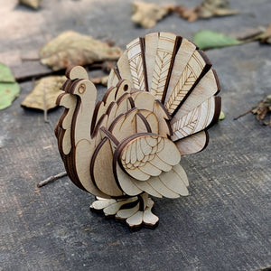 Turkey Bird Ornament