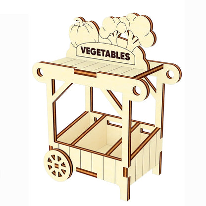 Vegetables Wagon Ornament & Miniature