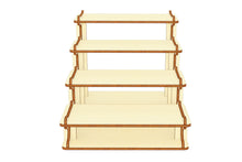 Load image into Gallery viewer, Download SVG file: Tiered display stand laser cutting
