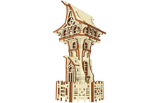Load image into Gallery viewer, Garden Magic Tower design: laser cut plan for creative projects
