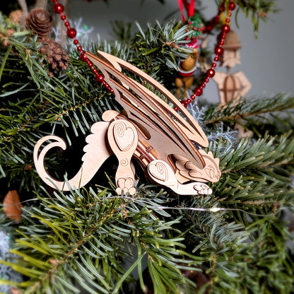 Zephyrtail - Dragon Ornament