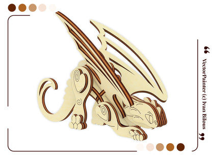 Zephyrtail - Dragon Ornament