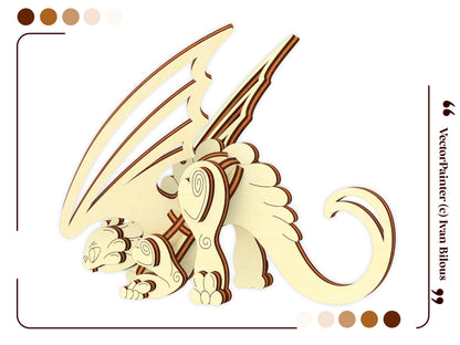 Zephyrtail - Dragon Ornament