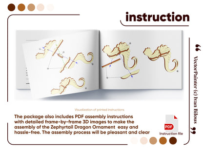 Zephyrtail - Dragon Ornament