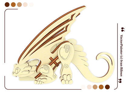 Zephyrtail - Dragon Ornament