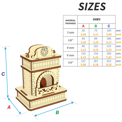 Christmas Fireplaces