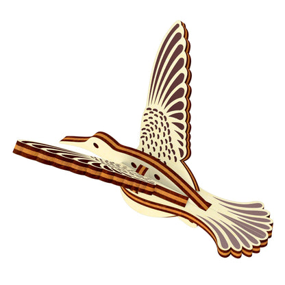 Bird Ornaments - Dove, Robin, Swallow, Blue Jay, and Hummingbird