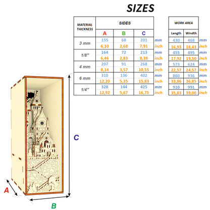 Medieval Castle Book Nook