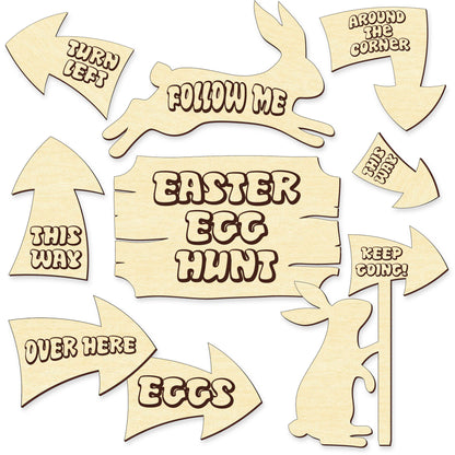 Easter Egg Hunt Signs
