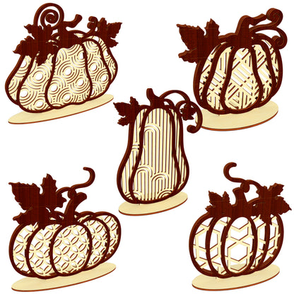 Patterned Pumpkins
