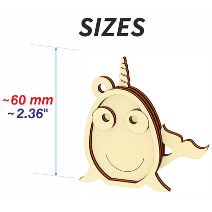 Layered Animal Ornaments