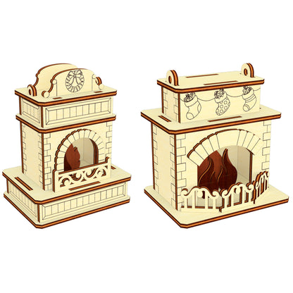 Christmas Fireplaces