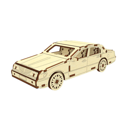 Plywood car