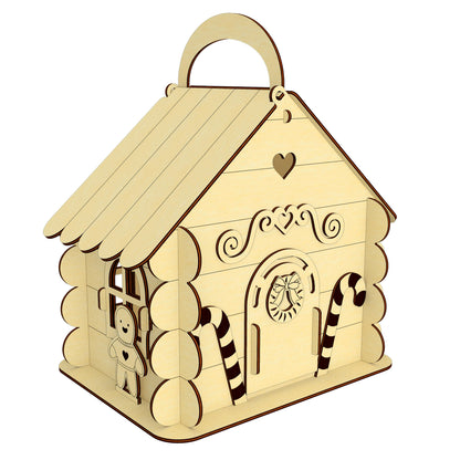 Gingerbread House Box for sweets