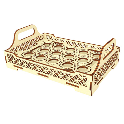 Tray with Optional Egg Holder