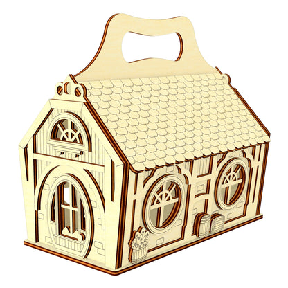 "House" Box for sweets, Easter candy box