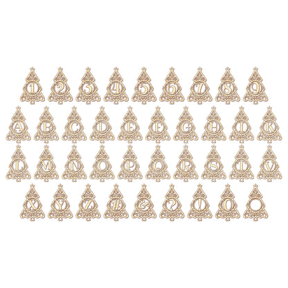 Christmas tree Letter ornaments