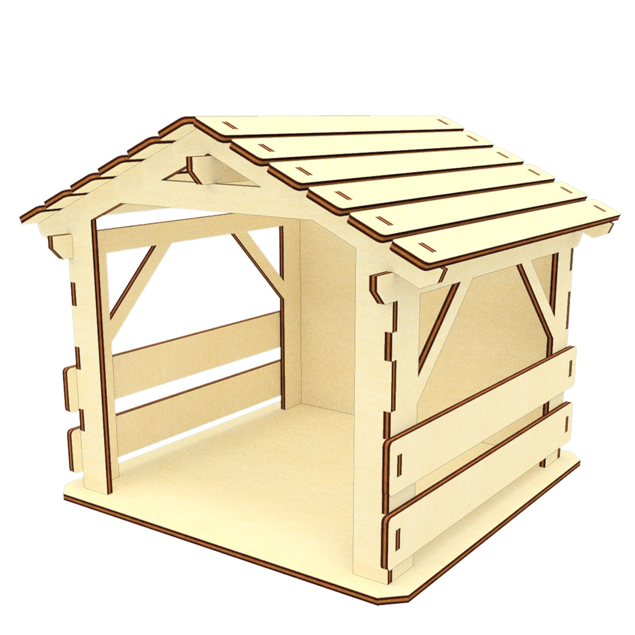 Nativity barn #3