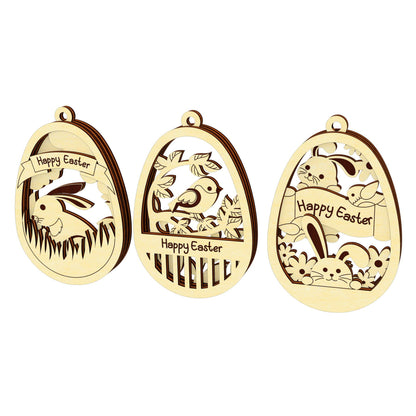 Easter layered ornaments