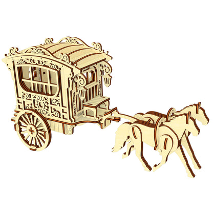 Carriage with horses