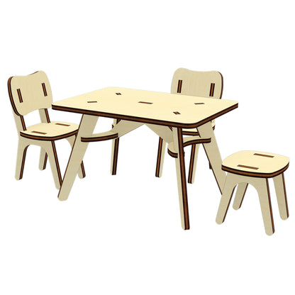 Table and chairs