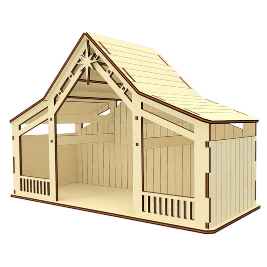 Nativity barn #6