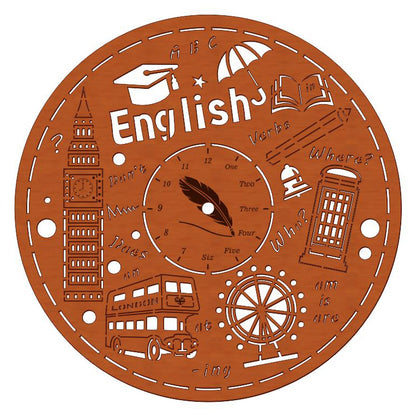 Clock face "English"