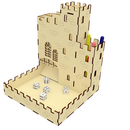 Castle dice tower
