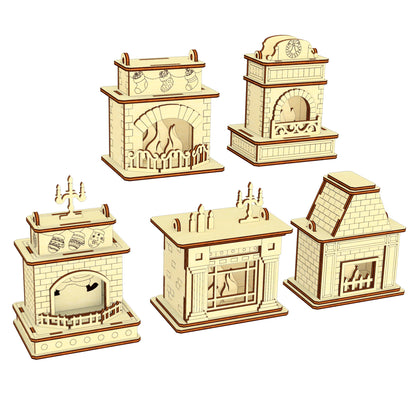 Christmas Fireplaces